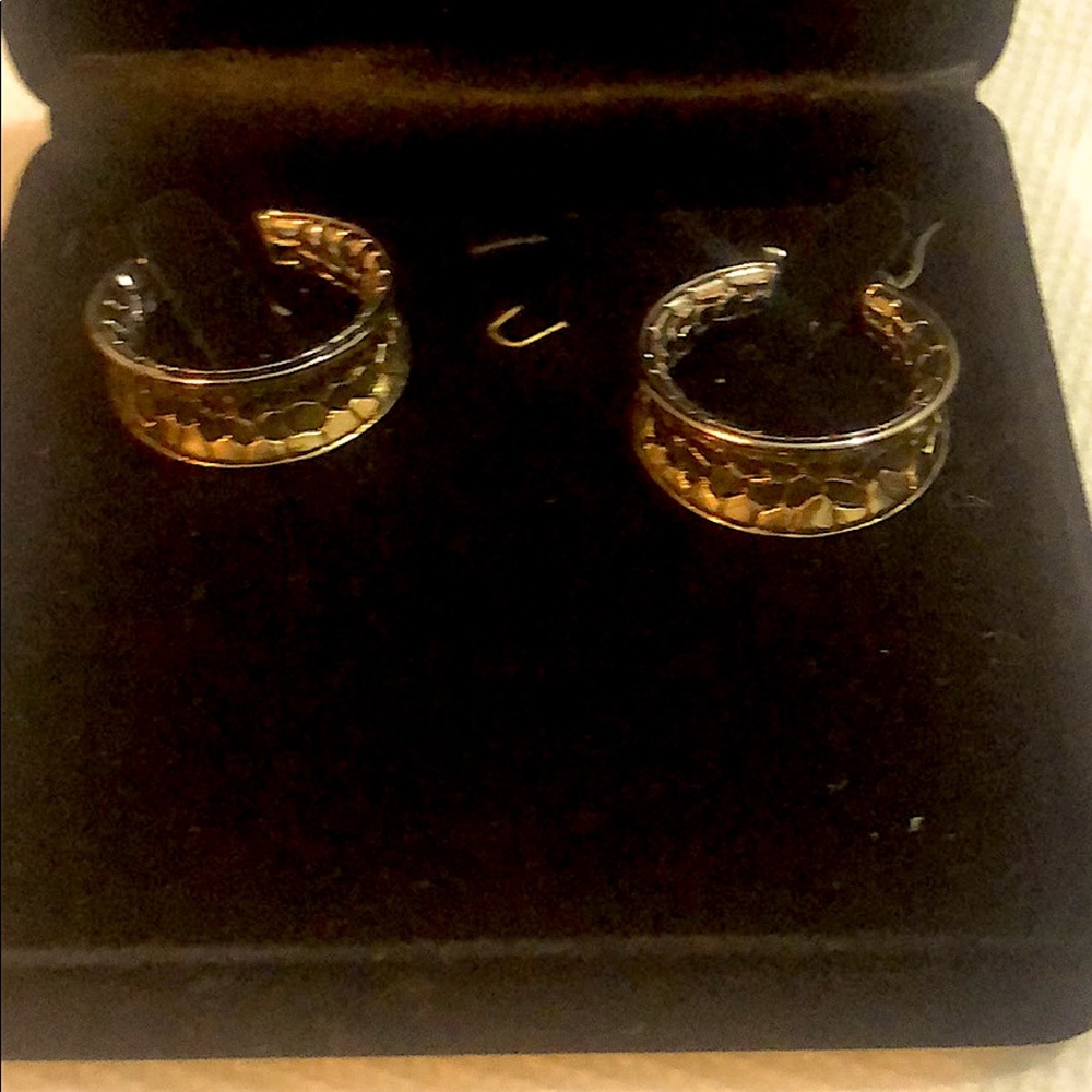 Alligator Gold/Silver design earrings